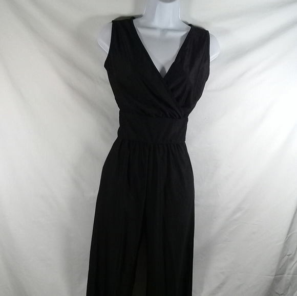 New black sleeveless jumpsuit size M - Picture 2 of 7